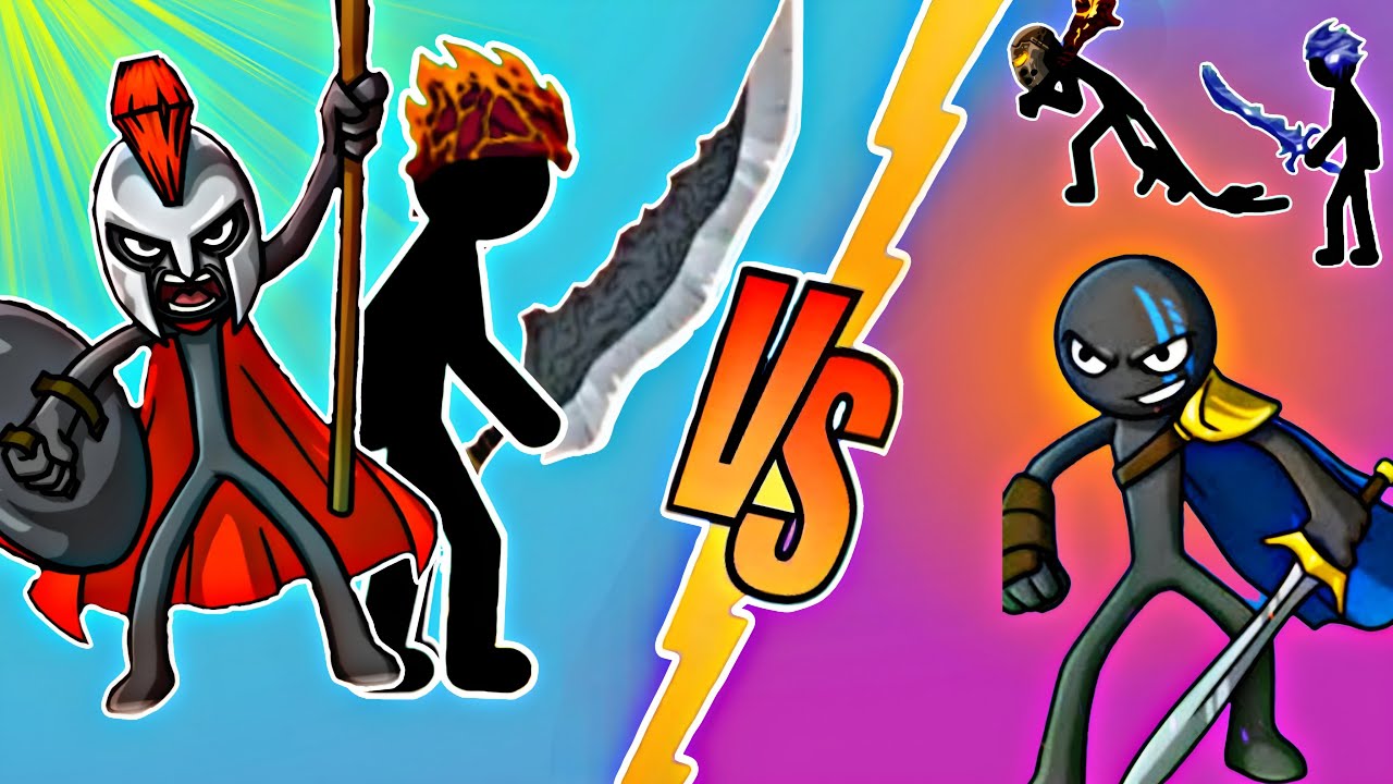 Xephox VS Crazy Jay, Zack, Jeb, Richard, Serenity - stick war legacy | 