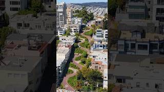 Visit the Crookedest Street in the World in San Francisco #shorts