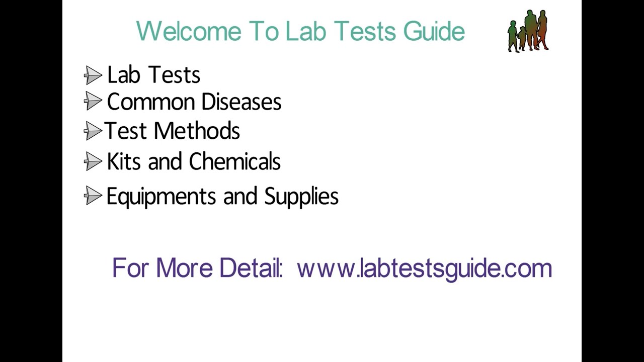 Lab Tests guide Intro video