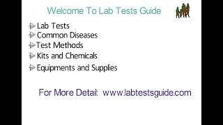 Lab Tests guide Intro video