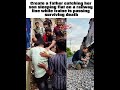 Father’s Split-Second Miracle Under Moving Train 😳🔥#miracle #breakingnews #fatherlove #bangladesh