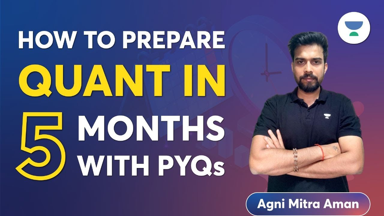CAT 2023 | How to Prepare Quant Section in 5 months with PYQs #cat2023 ...
