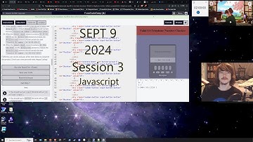 freeCodeCamp - Pt24 JavaScript Algorithms and Data Structures | Sept 9 24 Study Session 3