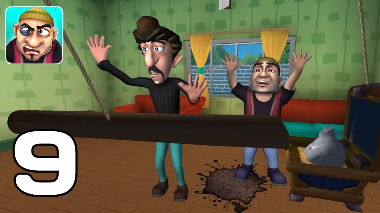 Scary Robber Home Clash - Logged Off Part 9 (Android GamePlay Walkthrough)