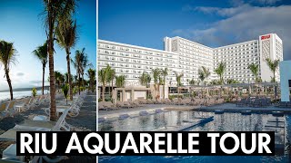 RIU PALACE AQUARELLE Resort Walkthrough Tour *Opening Weekend*