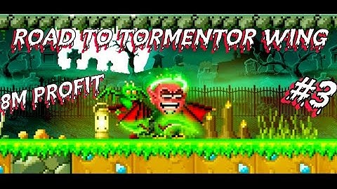 ROAD TO 😈 TORMENTOR WINGS 😈( OVER 8M PROFIT 😱🔥) PART 3# | PIXEL WORLDS