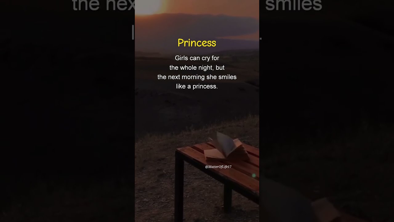 Smile Of A Princess After Tears EmotionalStrength PrincessVibes GirlsPower SilentTears