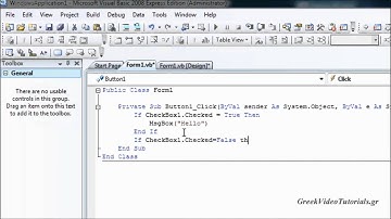 Visual Basic Tutorial 5 Greek