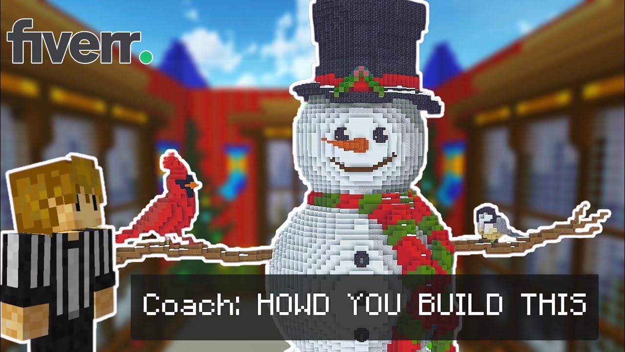 I hired a building coach, then beat him in a build battle.. - YouTube