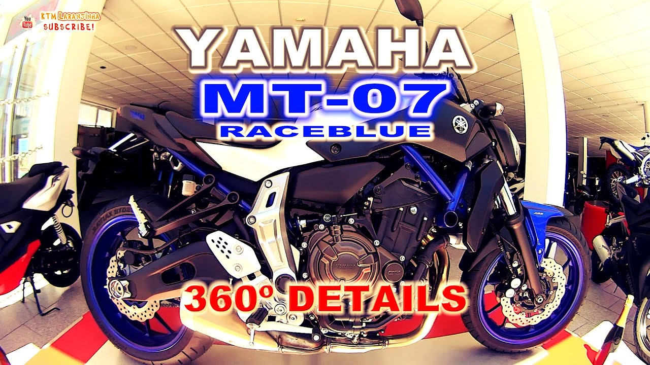 Yamaha MT-07 Race Blue 2016, RaceBlue Fly-by 360º Yamaha MotoFundador ...