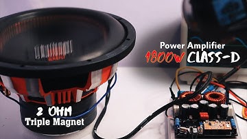 Power Class-D UcD Xlite Fullbridge  Amplifier