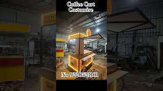 coffeeCart costomise #trendingsong #viral #coffeecart #foodstall #pushcart #modification #shortvideo