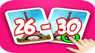 Spot the Difference! Level 26 - 30 Walkthrough