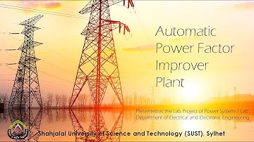 Automatic Power Factor Improvement Plant