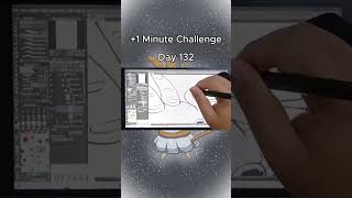 + 1 Minute Challenge Day: 132 #jimmy_asawa #drawing #plus1minchallenge #goat #sagittarius