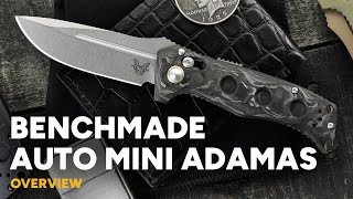 Benchmade Mini Auto Adamas - Folding Knife Overview