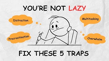 You’re Not Lazy — 5 Hidden Reasons Productivity Fails (And How to Fix Them)