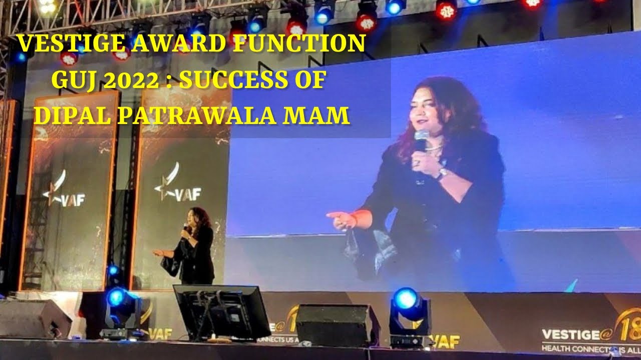 Dipal Patrawala success Journey in Vestige.Great message in Vestige