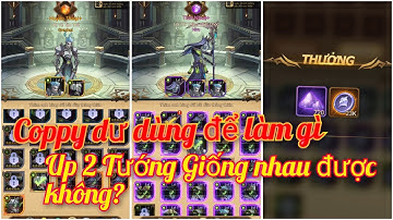 Afk Arena | Coppy dư dùng để làm gì? Up 2 tướng giống nhau lên Thăng Thiên được không? Thánh Địa AFK