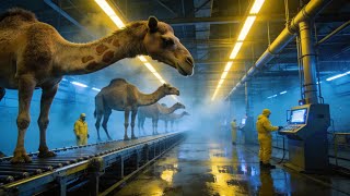 CAMEL to LUXURY JACKET: Inside an Industrial Leather Factory (Full Process Journey)