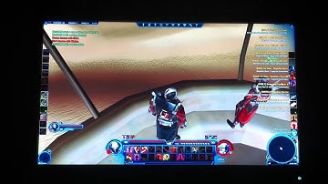 SWTOR PVP (Poor guy Force Push)