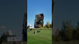 Grain Elevator falls down and gets up
