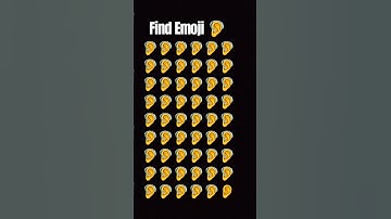 Find Emoji Challenge Part 20#emoji #mindgames