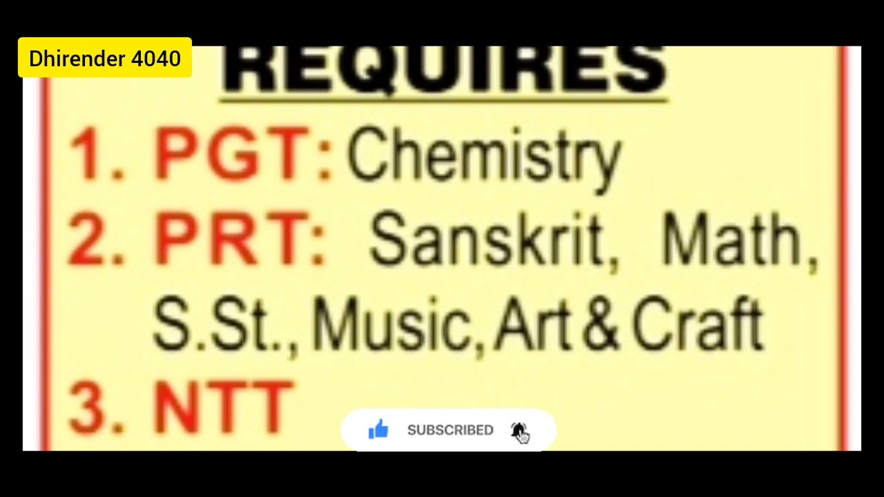 KIIT World School Teacher Vacancy For Session 202324 9 Private