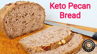 HOW TO MAKE KETO PECAN BREAD - SOFT & DELICIOUS AT 1G NET CARB ONLY !