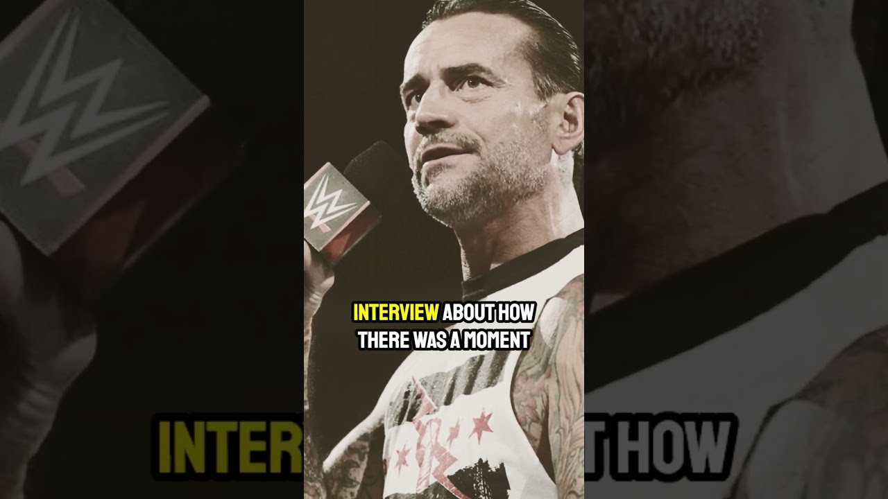  CMPunk Reveals Surprising Triple H Moment