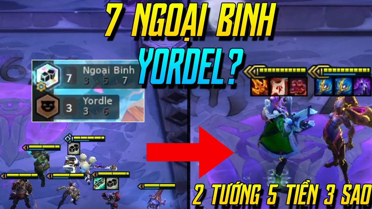 (ĐTCL) 7 NGOẠI BINH + YORDLE SIÊU GIÀU ĐỊA NGỤC CÓ NGAY 2 TƯỚNG 5 TIỀN 3 SAO CÙNG ANH LONG PICASSO!