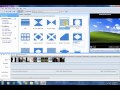 How to make windows movie maker basic teaching in benser