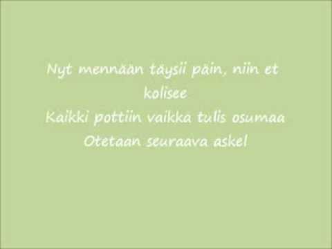Jontte Valosaari - Seuraava askel (lyrics)