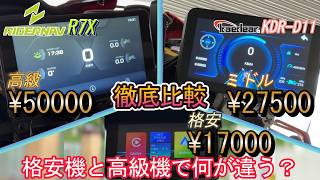 [3x Price Difference] Motorcycle Smart Monitor Comparison: Which One Should You Buy?