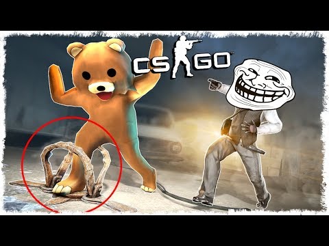 Видео: ТРОЛЛЬ vs МЕДВЕДЬ МАНЬЯК В CS:GO!!!