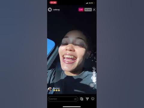 COI LERAY SHOWS OFF HER NEW TEETH😂😂😍😍 (IG: @coileray insta live) - YouTube