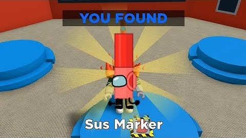 How to get SUS marker in FIND THE MARKERS Roblox [ Updated 2025 ]