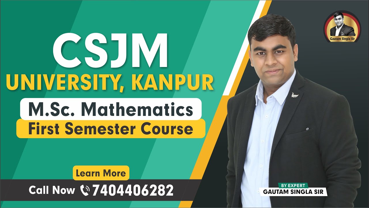 CSJMU Kanpur M Sc Mathematics Complete Details CSJMU Kanpur M Sc csjmu-kanpur-m-sc-mathematics-complete-details-csjmu-kanpur-m-sc