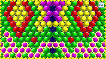 Bubble Shooter 2 Level 11 - 18 🎈 ( Match Three Games ) @GamePointPK