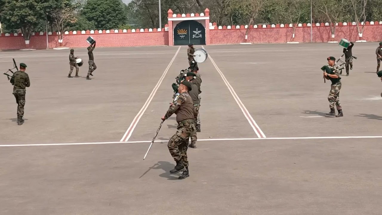 Assam Rifle DG Band Display 14/02/23
