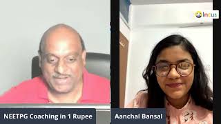 Dermatology Teacher vs NEET PG Topper | Dr Aanchal Bansal - NEET PG 2020 Rank 428 Call 9000868356 screenshot 1