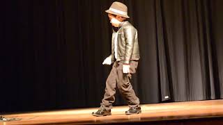 5YearOld Dances to 'Beat It' by Michael Jackson at School Talent Show