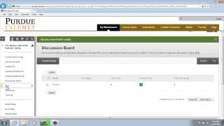 Blackboard Learn - Creating a Blog