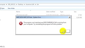 How to fix D3DCompiler_47.dll is missing error under Windows 7 32bit/x86