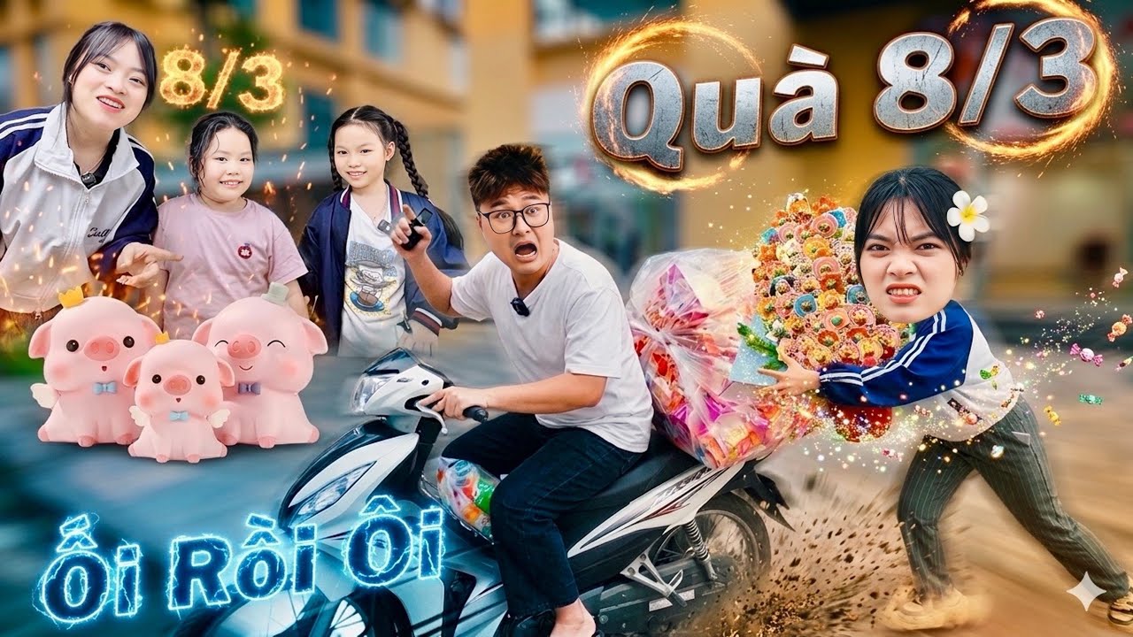 Mẹ Hằng Chuẩn Bị Quà 8/3 Cho Các Bạn Trong Lớp 3A6 Em Quỳnh Nhi