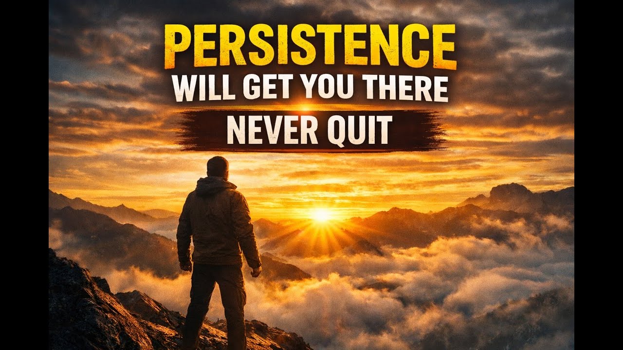 Persistence Quotes That Teach Focus, Resilience, and Inner Strength
