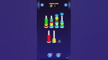 Nut Sort #2: Special Hard Level #NutSort #HardLevel #MobileGaming #PuzzleGame #SatisfyingGameplay