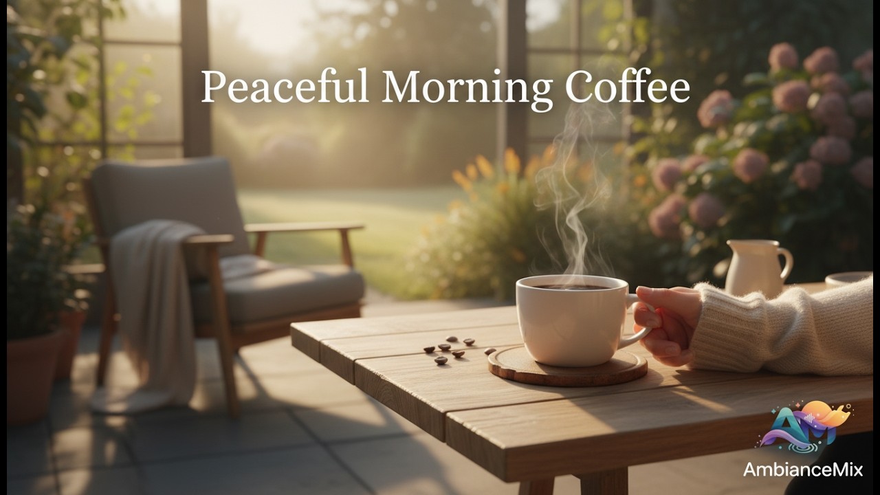 Let's prepare a peaceful morning coffee ☕ Relaxing Ambient Music & Cafe Vibes | Morning Music