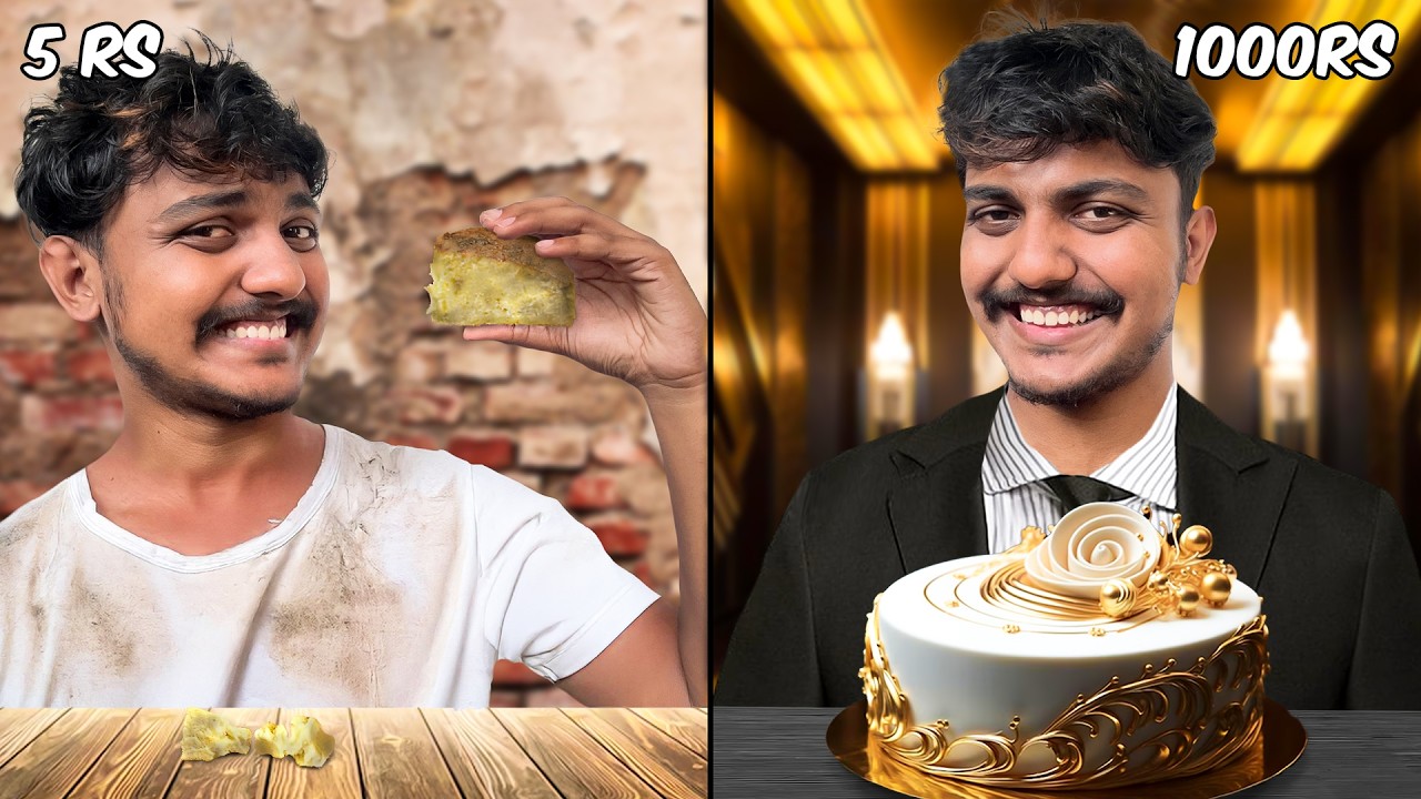 Cheap vs Expensive Cake🍰