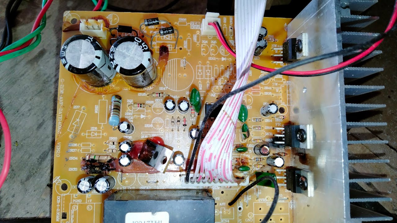 होम थिएटर रिपेयरिंग कैसे करें how to repair home theatre home theatre repair YouTube